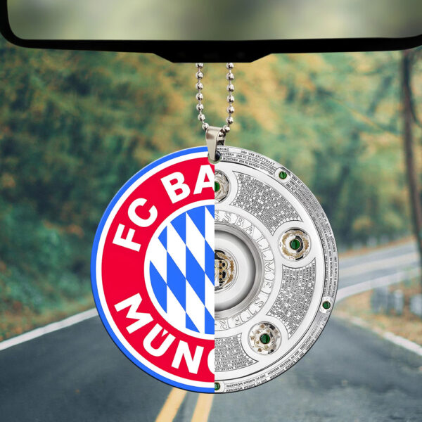 FC Bayern München Custom Shape 2-sided Acrylic Car Ornament - MAITM 10893