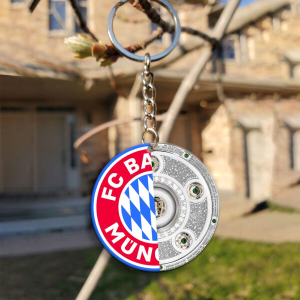 FC Bayern München Custom Shape 2-sided Keychain - MAITM 10894