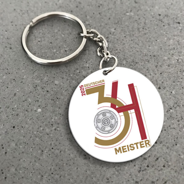 FC Bayern München Custom Shape 2-sided Keychain - MAITM 10894