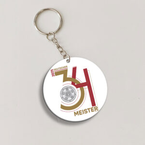 FC Bayern München Custom Shape 2-sided Keychain - MAITM 10894