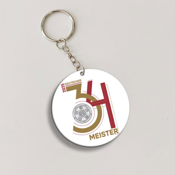 FC Bayern München Custom Shape 2-sided Keychain - MAITM 10894