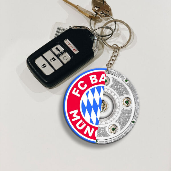FC Bayern München Custom Shape 2-sided Keychain - MAITM 10894