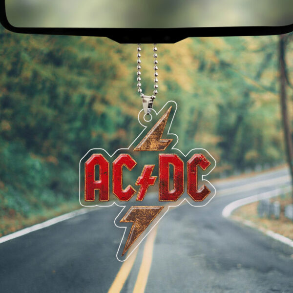 Rock Music Custom shape Clear 1-sided Acrylic Car Ornament - GNE 3539