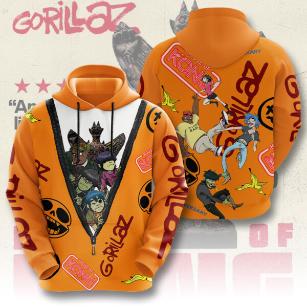 Gorillaz Band 3D Apparel - GNE 3494