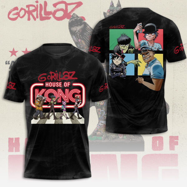 Gorillaz Band 3D Apparel - GNE 3502