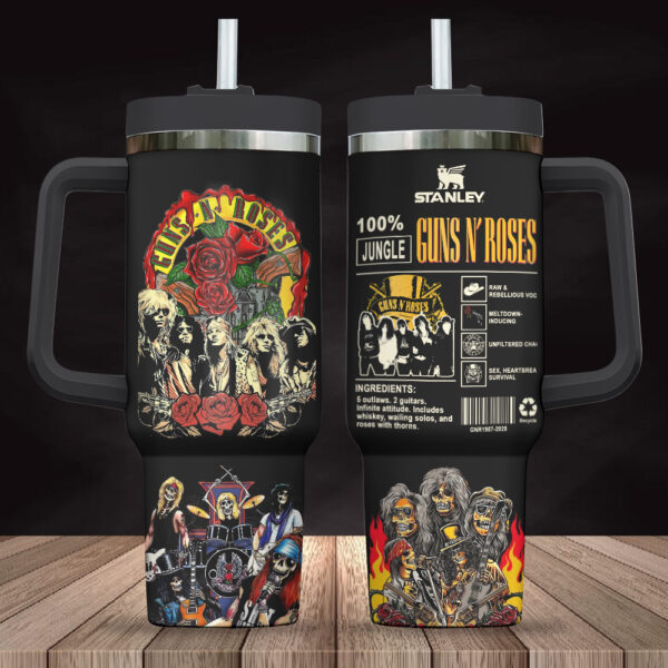 Guns N' Roses 40oz Stanley Tumbler - TANTN 12799