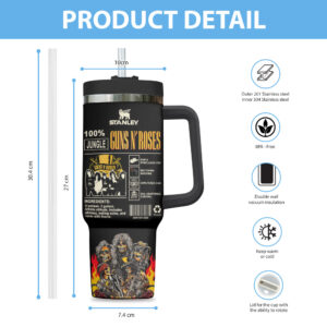Guns N' Roses 40oz Stanley Tumbler - TANTN 12799