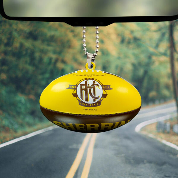 Hawthorn FC Custom Shape 2-sided Acrylic Car Ornament - MAITM 10900