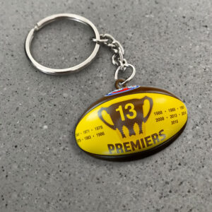 Hawthorn FC Custom Shape 2-sided Keychain - MAITM 10901