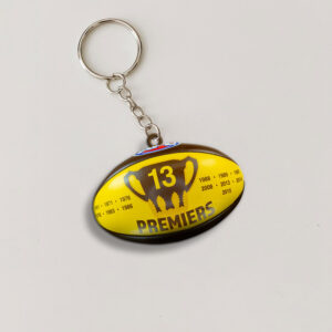 Hawthorn FC Custom Shape 2-sided Keychain - MAITM 10901