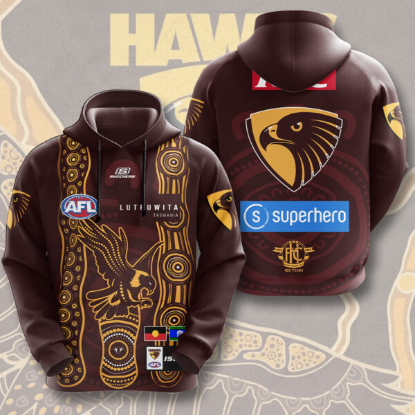 Hawthorn FC 3D Apparel - MAITM 10932