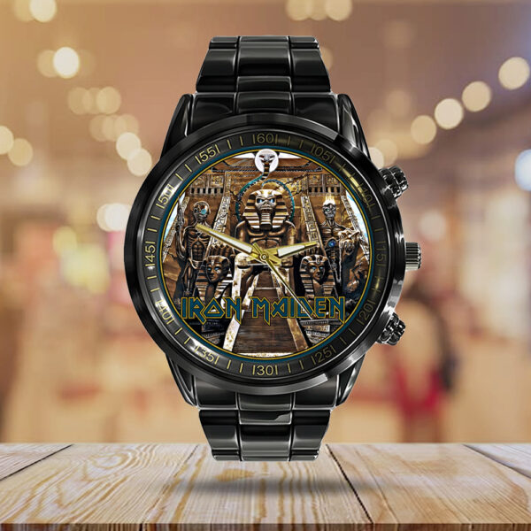 IRMA Black Stainless Steel Watch - MAITM 11017
