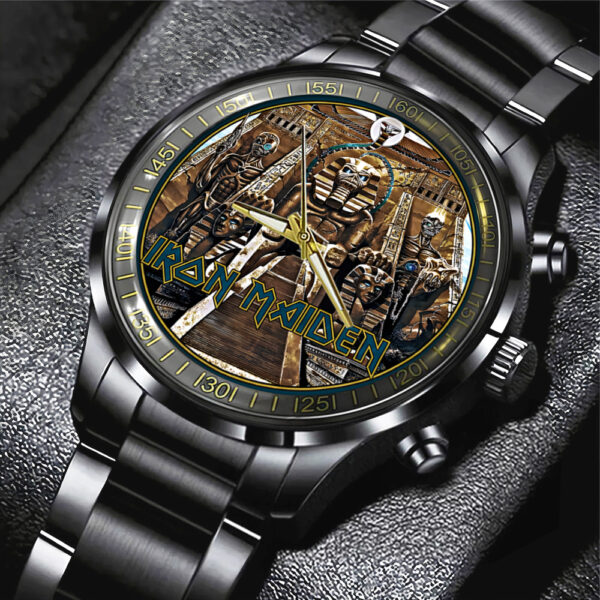 IRMA Black Stainless Steel Watch - MAITM 11017