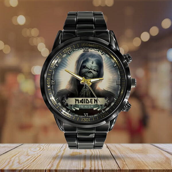 IRMA Black Stainless Steel Watch - GNE NEW348