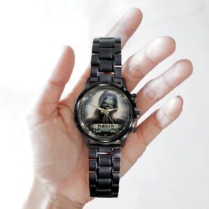 IRMA Black Stainless Steel Watch - GNE NEW348