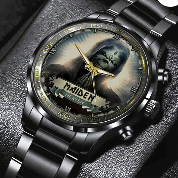 IRMA Black Stainless Steel Watch - GNE NEW348