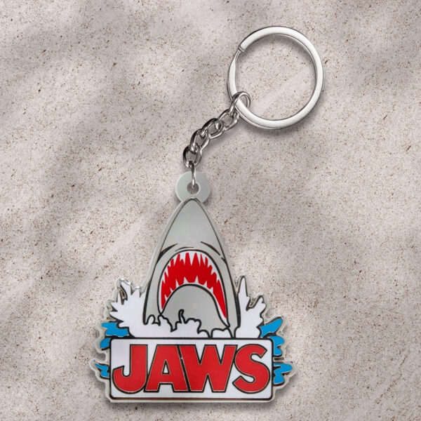Jaws Custom Shape 2-sided Keychain - GNE NEW336