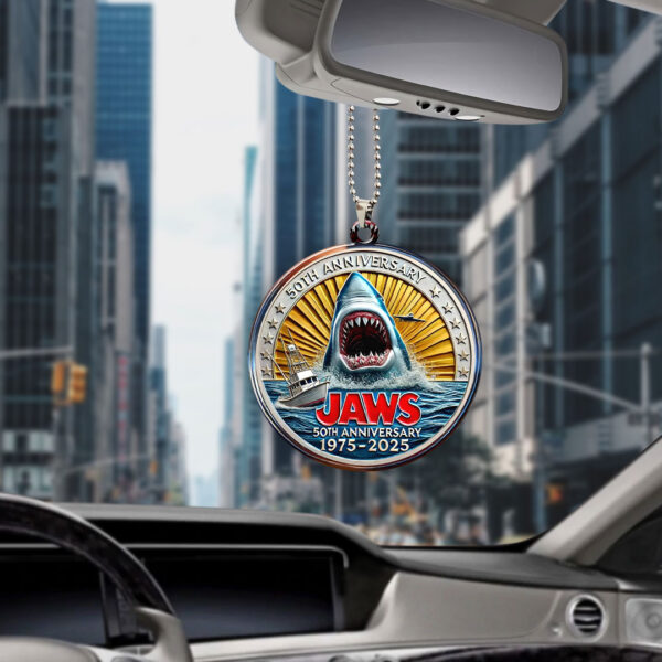 Jaws Custom Shape 2-sided Acrylic Car Ornament – HOATT 10158