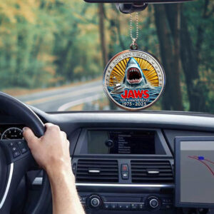 Jaws Custom Shape 2-sided Acrylic Car Ornament – HOATT 10158