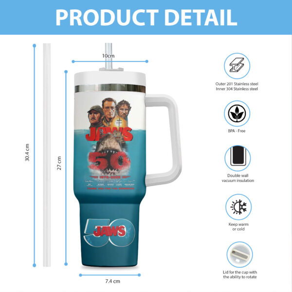 Jaws 40oz Stanley Tumbler - HOATT 10177