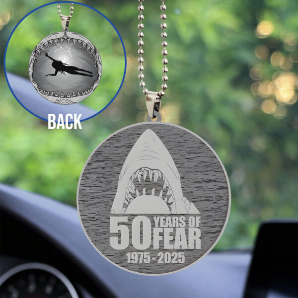 Jaws Custom Shape 2-sided Acrylic Car Ornament - TANTN 12517