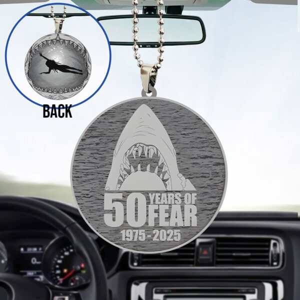 Jaws Custom Shape 2-sided Acrylic Car Ornament - TANTN 12517