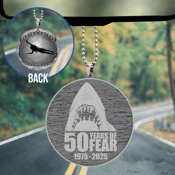 Jaws Custom Shape 2-sided Acrylic Car Ornament - TANTN 12517