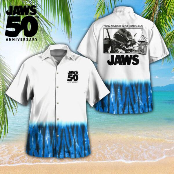 Jaws 3D Hawaiian Shirt - TANTN 12496