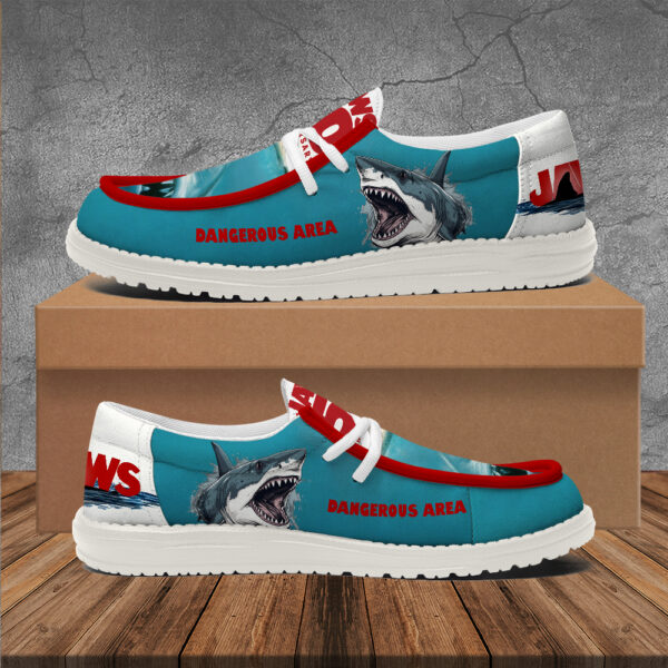 Jaws Custom Hey Dude Shoes - TANTN 13102