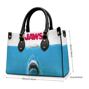 Jaws Leather HandBag - MAITM 11041