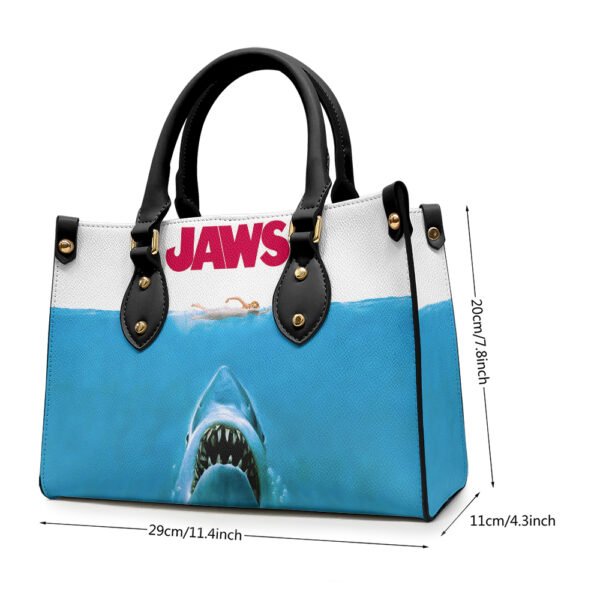 Jaws Leather HandBag - MAITM 11041