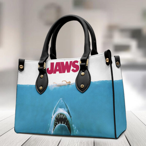 Jaws Leather HandBag - MAITM 11041