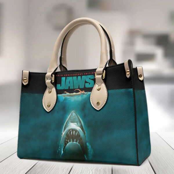 Jaws Leather HandBag - MAITM 11043
