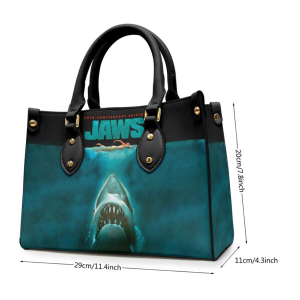 Jaws Leather HandBag - MAITM 11043