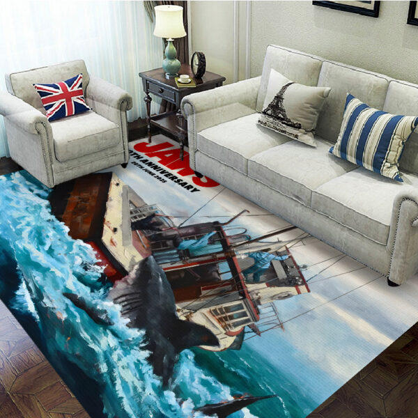 Jaws Rectangular Rug - MAITM 11097