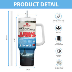 Jaws 40oz Stanley Tumbler - MAITM 10896