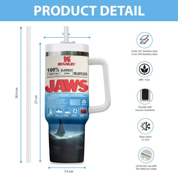 Jaws 40oz Stanley Tumbler - MAITM 10896