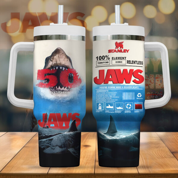 Jaws 40oz Stanley Tumbler - MAITM 10896