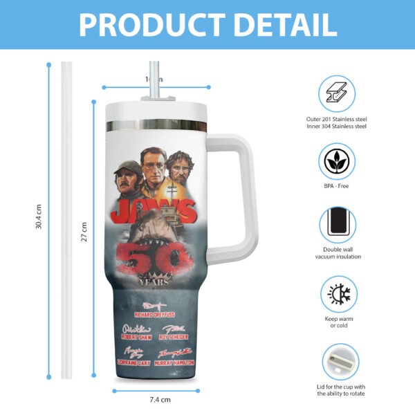 Jaws 40oz Stanley Tumbler - MAITM 10906