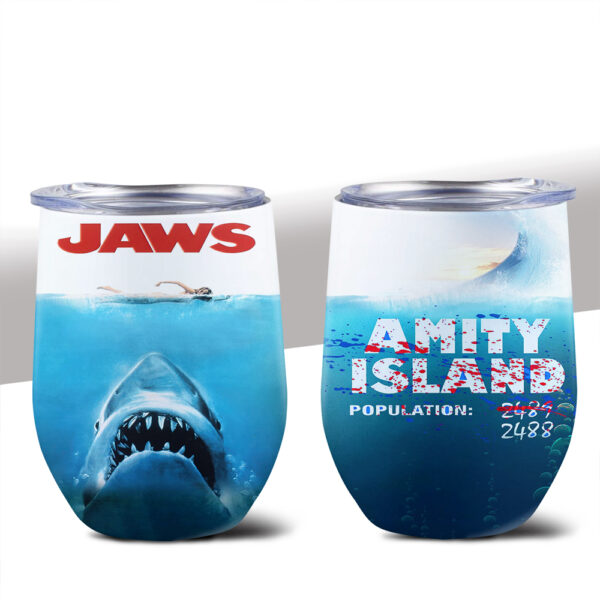 Jaws Wine Tumbler - MAITM 11113
