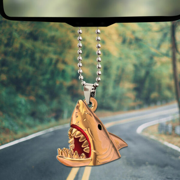 Jaws Custom Shape 2-sided Acrylic Car Ornament - TANTN 12498