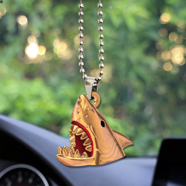 Jaws Custom Shape 2-sided Acrylic Car Ornament - TANTN 12498