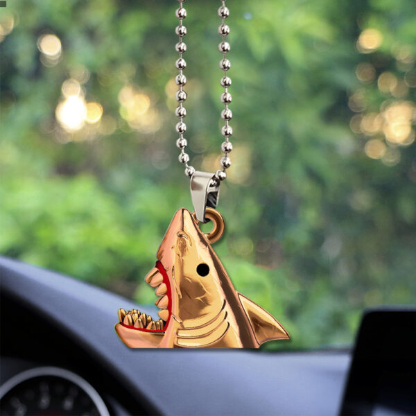 Jaws Custom Shape 2-sided Acrylic Car Ornament - TANTN 12499