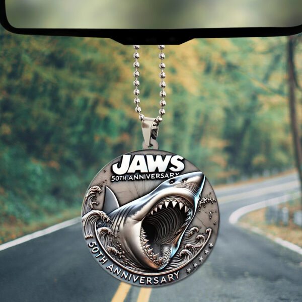 Jaws Custom Shape 2-sided Acrylic Car Ornament - TANTN 12513