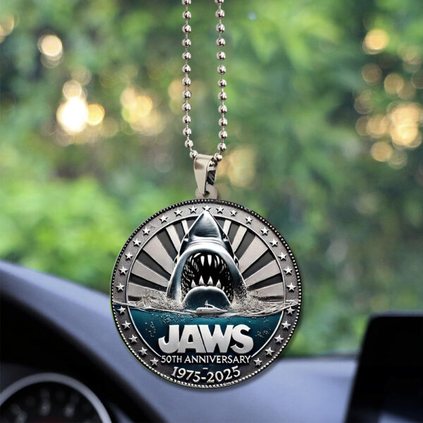 Jaws Custom Shape 2-sided Acrylic Car Ornament - TANTN 12514