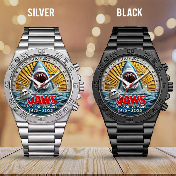 Jaws Gentleman Stainless Steel Watch - TANTN 12507