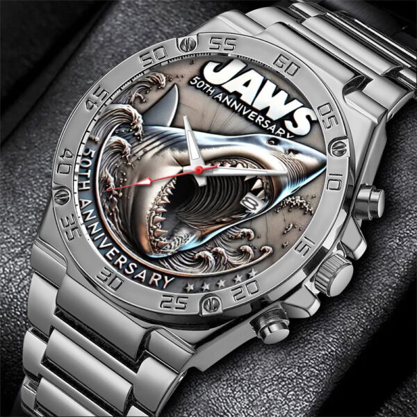 Jaws Gentleman Stainless Steel Watch - TANTN 12508