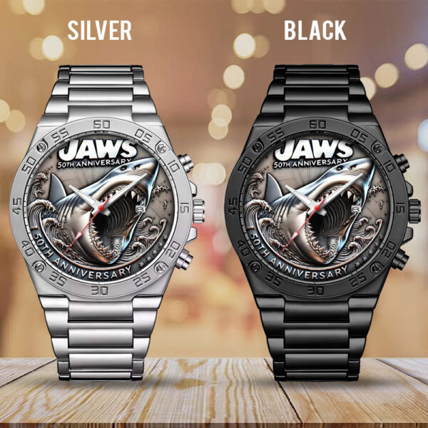 Jaws Gentleman Stainless Steel Watch - TANTN 12508