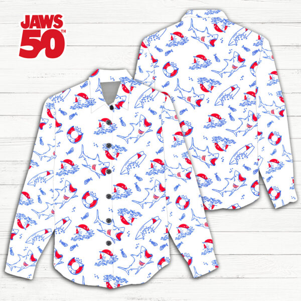 Jaws 3D Linen Shirt - TANTN 13010