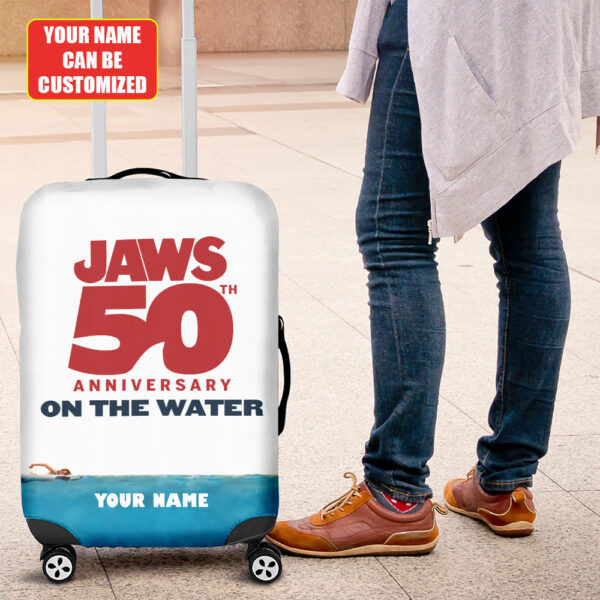 Personalized Jaws Luggage Cover - TANTN 12543